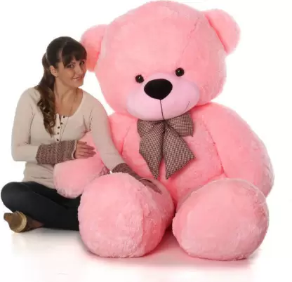 Tedstree 3 feet pink teddy bear - 90 cm  (Pink)